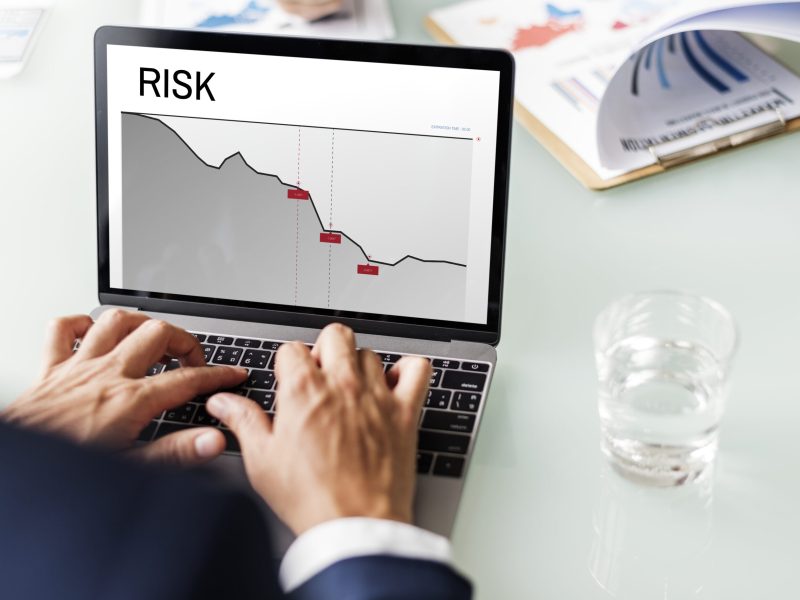 Graph Business Financial Investment Risk Word